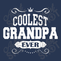 Coolest Grandpa Ever Men Denim Jacket | Artistshot