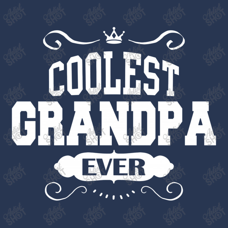 Coolest Grandpa Ever Men Denim Jacket | Artistshot