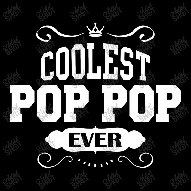 Coolest Pop Pop Ever Fleece Short | Artistshot