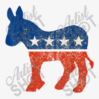 Democratic Donkey Democrat Ladies Fitted T-shirt | Artistshot