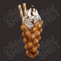 Eggette Bubble Waffle Vanilla Ice Cream Racerback Tank | Artistshot