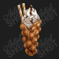 Eggette Bubble Waffle Vanilla Ice Cream Classic T-shirt | Artistshot