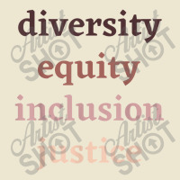 Diversity Equity Inclusion Justice Political Protest Rally Cropped Hoodie | Artistshot