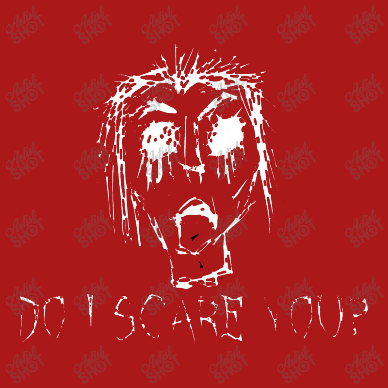 Do I Scare You Halloween Costume Word Design Adjustable Cap | Artistshot