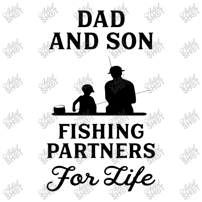 Dad And Son Fishing Partners For Life Crewneck Sweatshirt | Artistshot