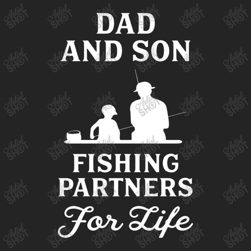 Dad And Son Fishing Partners For Life 3/4 Sleeve Shirt | Artistshot