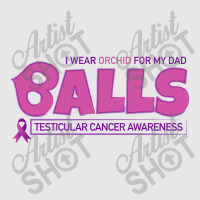 I Wear Orchid For My Dad - Balls Cancer Month Testicular Awareness Hoodie & Jogger Set | Artistshot