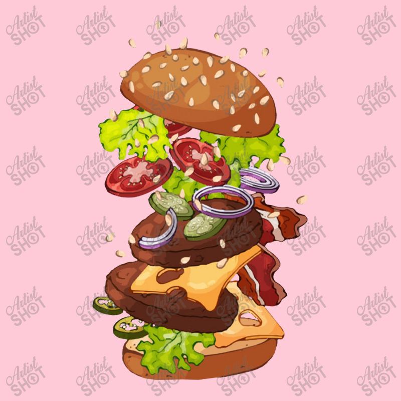 Exploding Cheeseburger Pin-back Button | Artistshot