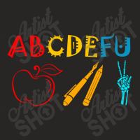 Abcdefu Tshirts Ladies Fitted T-shirt | Artistshot