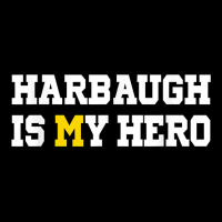 Harbaugh Is My Hero Michigan T Shirt Graphic T-shirt | Artistshot