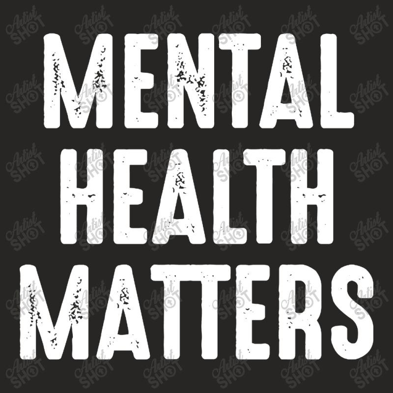 Mental Health Matters Ladies Fitted T-Shirt by paulscott Art | Artistshot