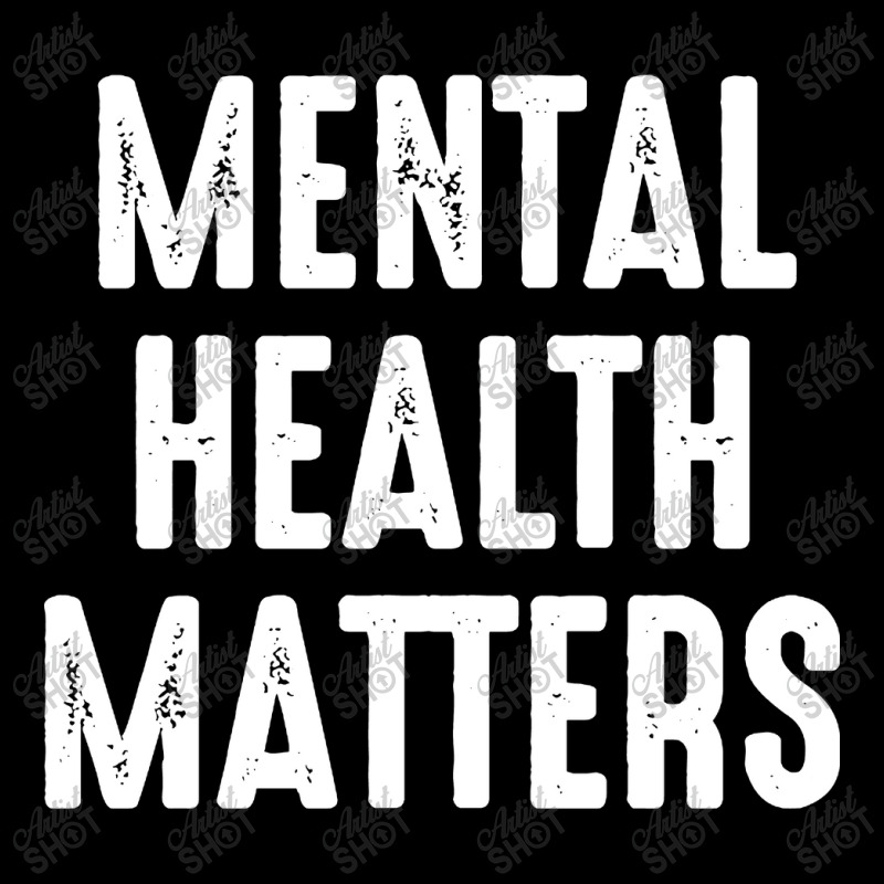 Mental Health Matters Cropped Hoodie by paulscott Art | Artistshot