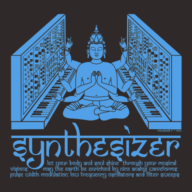 Synthesizer God For Electronic Musician Racerback Tank by JimmyChandler | Artistshot