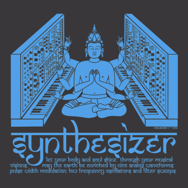 Synthesizer God For Electronic Musician Ladies Curvy T-Shirt by JimmyChandler | Artistshot