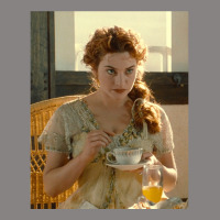 Kate Winslet Rose Drinking Tea Titanic Adjustable Cap | Artistshot