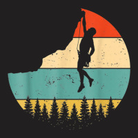 Rock Climbing Mountain Climber Rock Climbing Climber Mountain Boulderi T-shirt | Artistshot