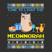 Light He Meownorah Jewish Cat Menorah Lover Ugly Chanukah T Shirt Champion Hoodie | Artistshot