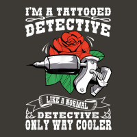 Job Saying For Tattooed Detective T Shirt Bucket Hat | Artistshot