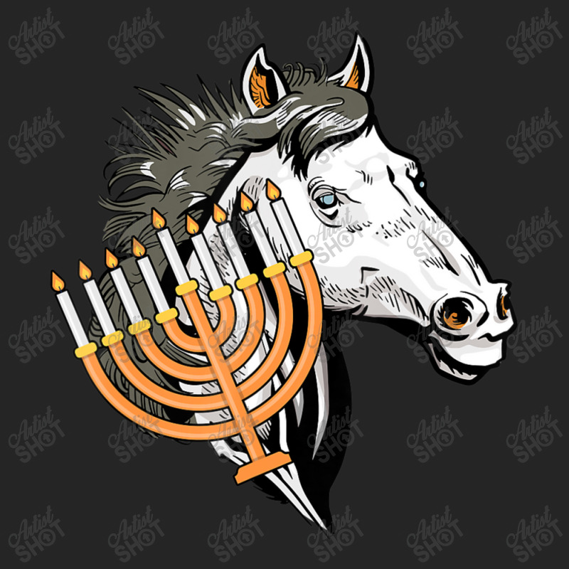Custom Horse Menorah Hanukkah Cool Animal Chanukah Jewish Holiday