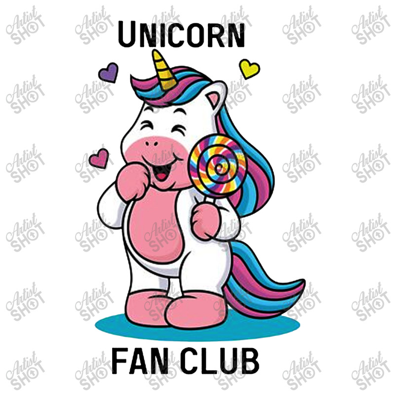 Unicorn Fan Club With Loly Pop Baby Tee | Artistshot