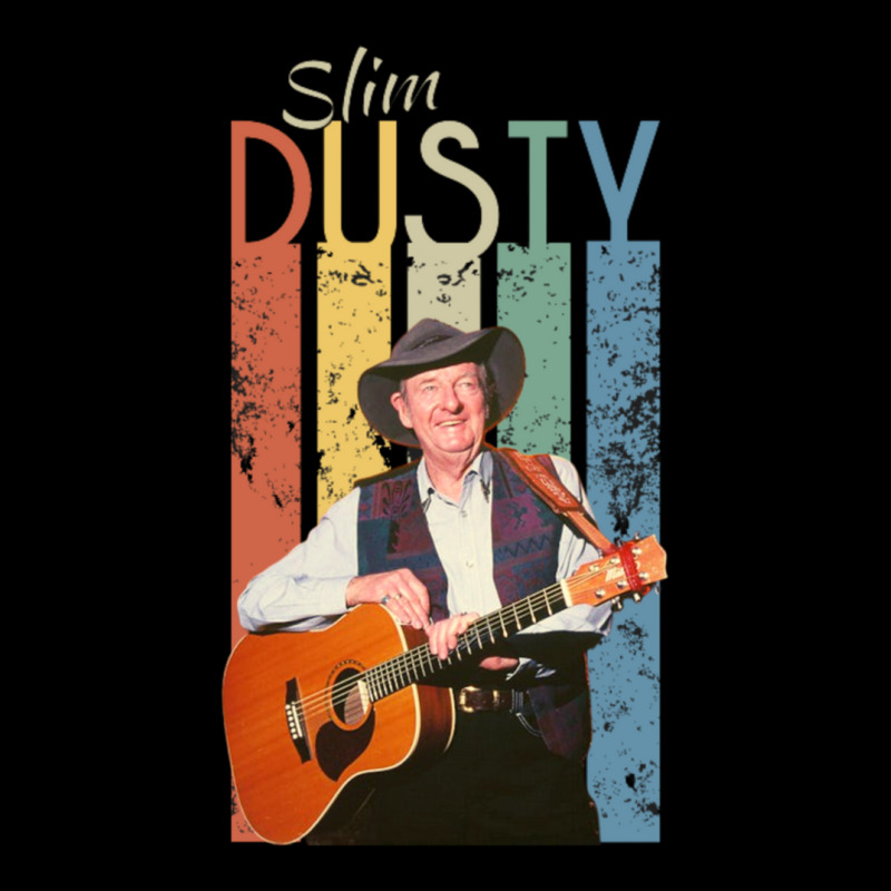 Slim Dusty With Guitar Music  Rip Legend Adjustable Cap | Artistshot