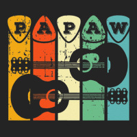 Papaw Guitar Pick Guitar Player Grandpa Retro 1 3/4 Sleeve Shirt | Artistshot