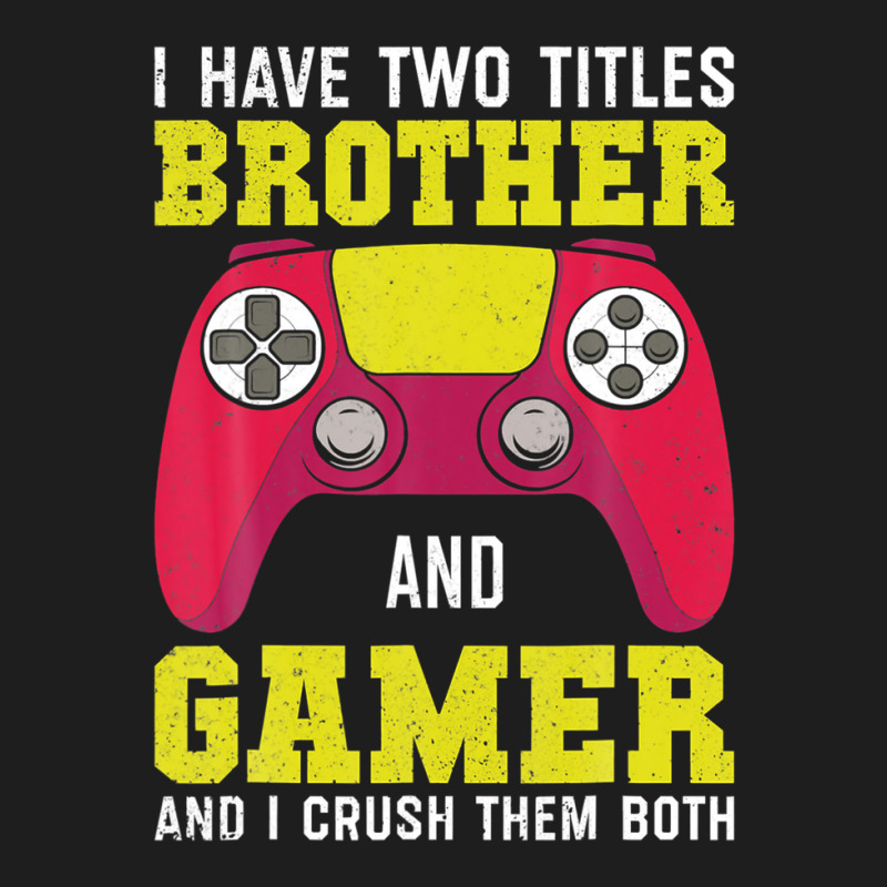 Funny Gamer Vintage Video Games For Boys Brother Son Classic T-shirt by gagajaexterq | Artistshot