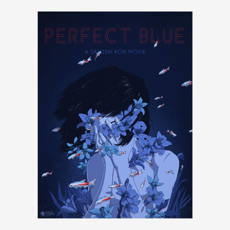 Perfect Blue 2 Portrait Canvas Print | Artistshot