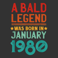 Mens Bald Men Born In January 1980 Funny T Shirt Baby Bodysuit | Artistshot