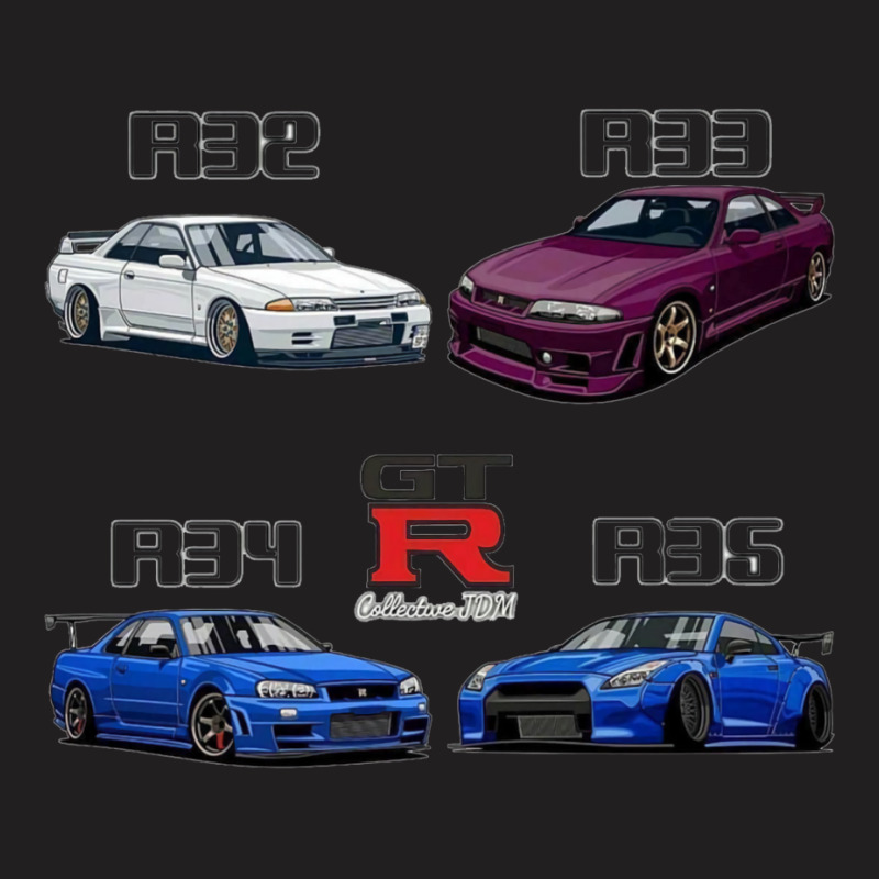 Jdm   Gtr Collection T-Shirt by fattytanyahy | Artistshot