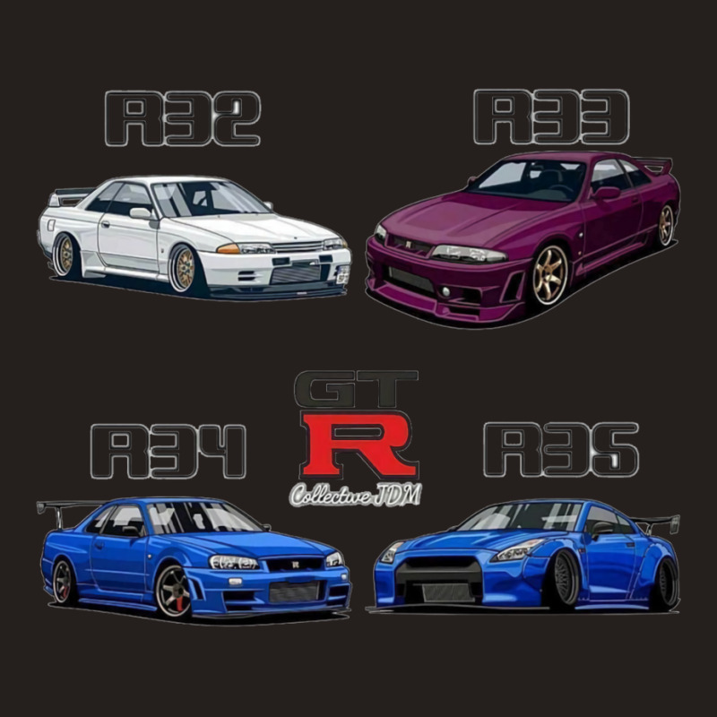 Jdm   Gtr Collection Tank Top by fattytanyahy | Artistshot