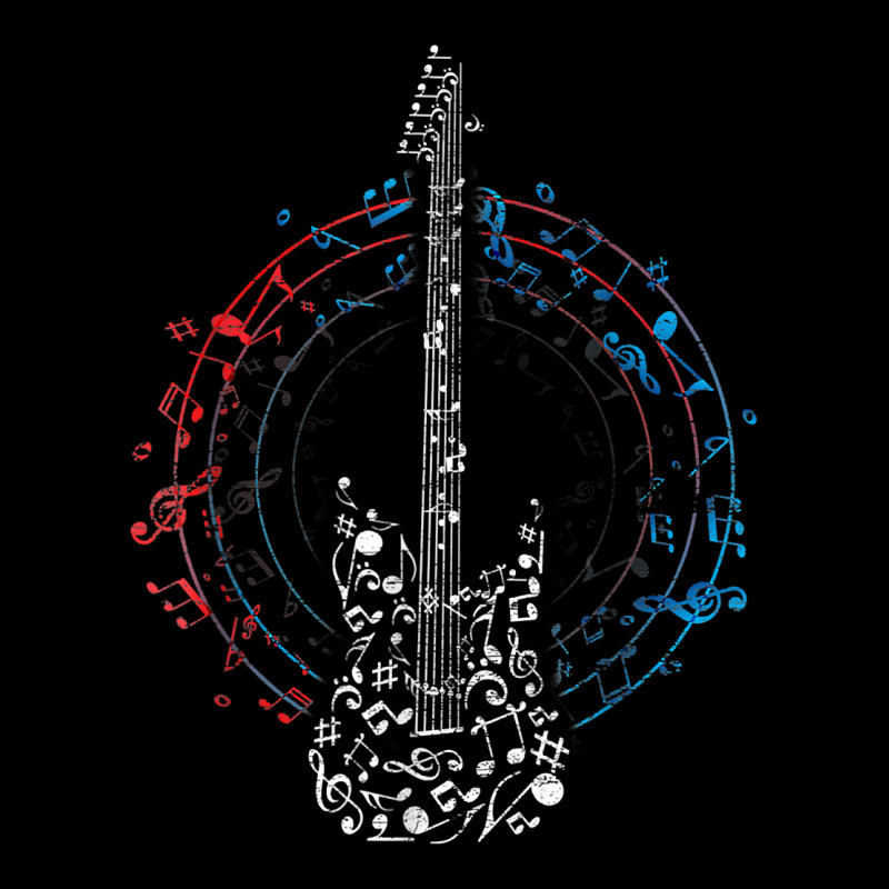 Music Circle Clef Music Notes Guitarist Idea Guitar T Shirt Graphic Youth T-shirt by latodorjnb | Artistshot