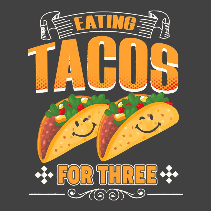 Funny Cinco De Mayo T  Shirt Eating Tacos For Three Pregnancy Twins Ci Vintage T-shirt | Artistshot