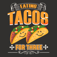 Funny Cinco De Mayo T  Shirt Eating Tacos For Three Pregnancy Twins Ci Champion Hoodie | Artistshot