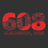 Madison Wisconsin Downtown Building Footprint Area Code 608 T Shirt Baby Bodysuit | Artistshot