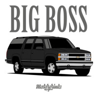 Big Boss Suburban (black) 3/4 Sleeve Shirt | Artistshot