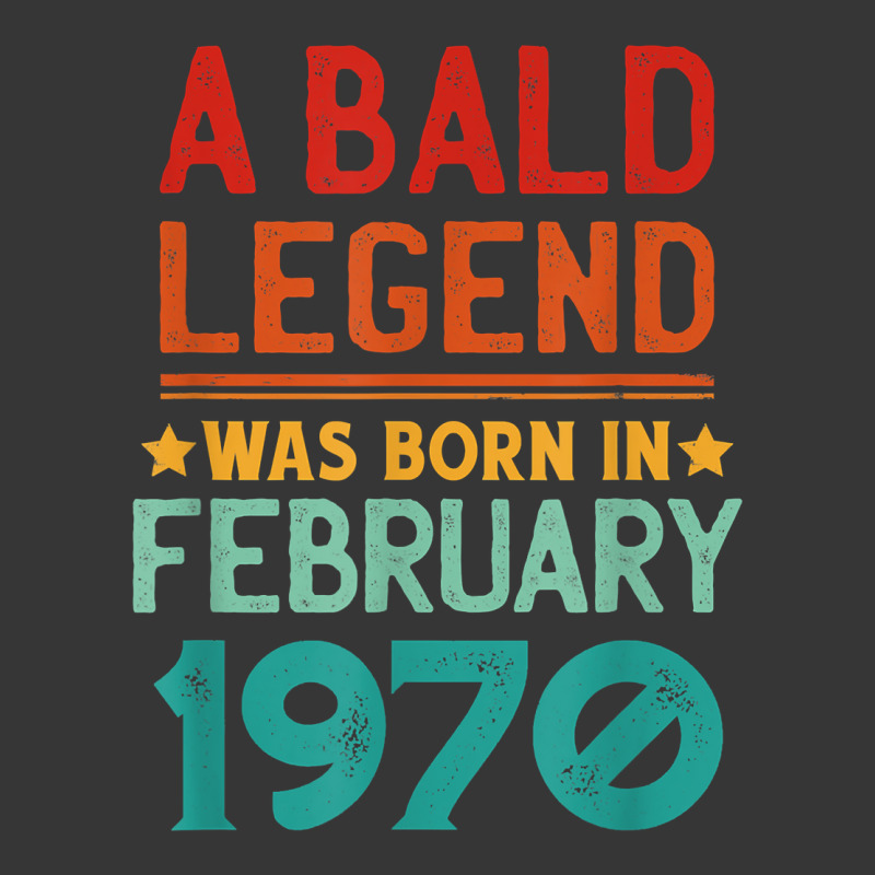 Mens Bald Men Born In February 1970 Funny T Shirt Toddler Hoodie | Artistshot