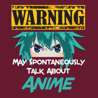 Warning May Spontaneously Talk About Anime Classic T-shirt | Artistshot