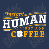 Instant Human Just Add Coffee Men Denim Jacket | Artistshot