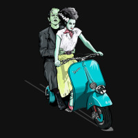 Hot Trend Frankenstein Holiday On Scooter Graphic Youth T-shirt | Artistshot