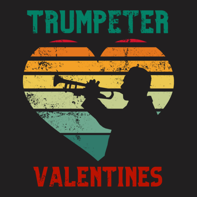 Trumpeter Valentines T-shirt | Artistshot