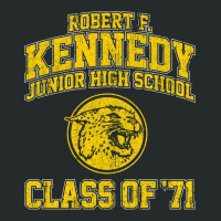 Robert F Kennedy Junior High School Class Of 71   Wonder Years Women's Triblend Scoop T-shirt | Artistshot