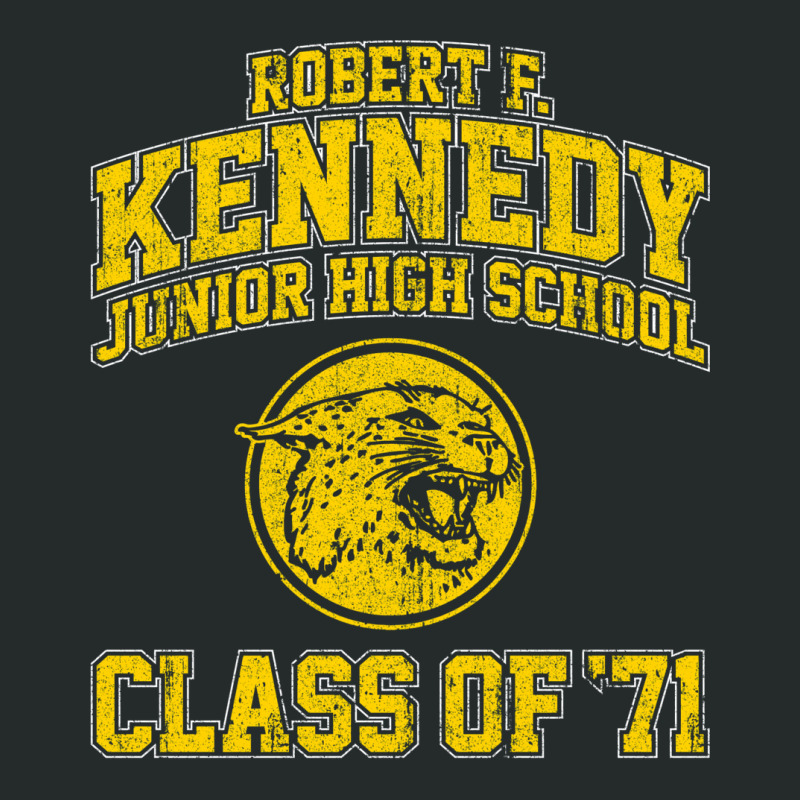 Robert F Kennedy Junior High School Class Of 71   Wonder Years Women's Triblend Scoop T-shirt by juruitidilim | Artistshot