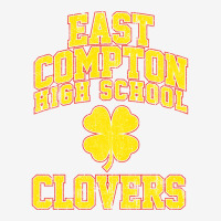 East Compton High School Clovers Graphic T-shirt | Artistshot