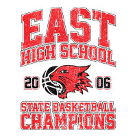 East High School State Basketball Champions (variant) V-neck Tee | Artistshot