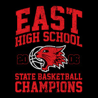 East High School State Basketball Champions (variant) Zipper Hoodie | Artistshot