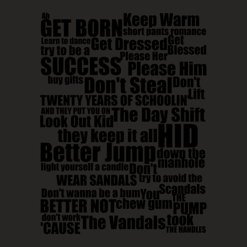 Subterranean Homesick Blues (black Text) Ladies Fitted T-Shirt by MichaelGatineau | Artistshot