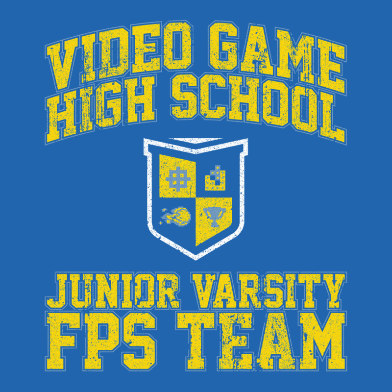 Video Game High School Junior Varsity Fps Team Pocket T-shirt | Artistshot