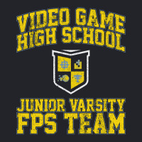 Video Game High School Junior Varsity Fps Team Lightweight Hoodie | Artistshot