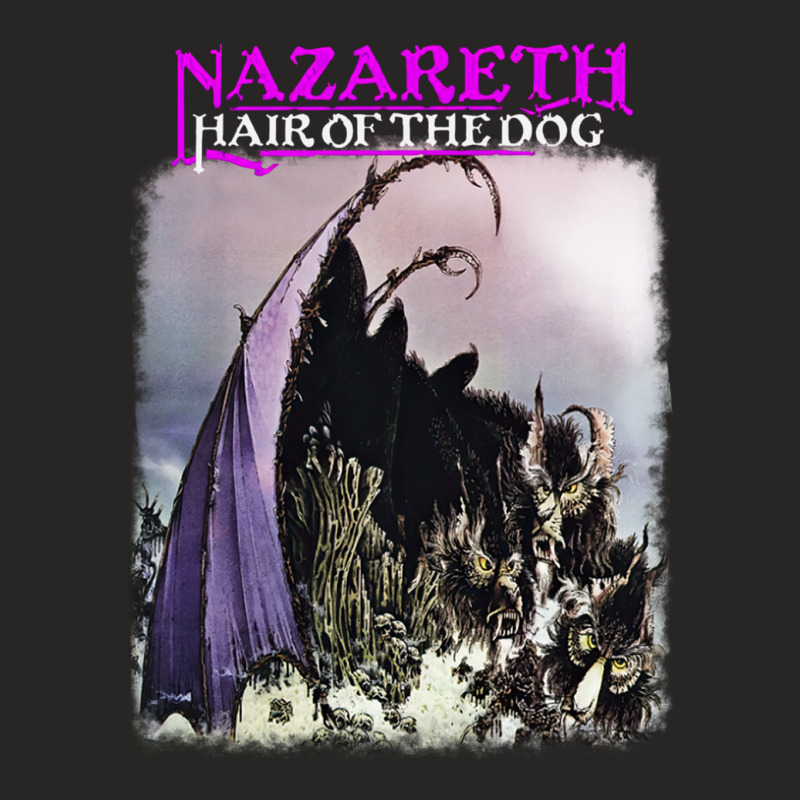 Nazareth Hair Of The Dog Ladies Fitted T-Shirt by JessicaParadis | Artistshot